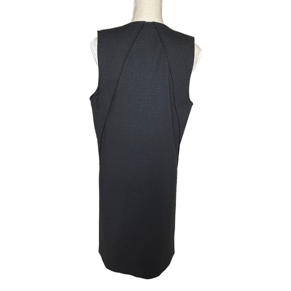 Cabi Women’s Drafting Charcoal Grey Vest Size S Step Hem Side Slits Lagenlook - Picture 9 of 13